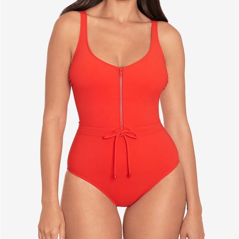 NWT Skinny Dippers Jippa Zip one piece swimsuit